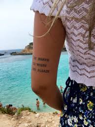 Discover more posts about ocean quotes. 46 Wanderlust Tattoos For Anyone Obsessed With Travel Hostelworld