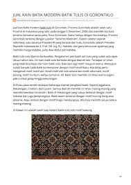Jual Kain Batik Modern Batik Tulis Di Gorontalo By Batik Dlidir Asli Issuu