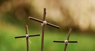 Jesus died on the cross on good friday, the bible says, and was resurrected on easter sunday. Passion Three Crosses Cross Good Friday Easter Christianity Christian Faith Calvary Symbolism Jesus Christ Pikist