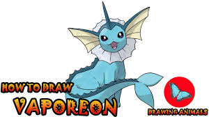How To Draw Vaporeon Pokemon Coloring And Drawing For Kids Youtube Here's a simple way to place the features accurately when drawing a head. how to draw vaporeon pokemon coloring and drawing for kids