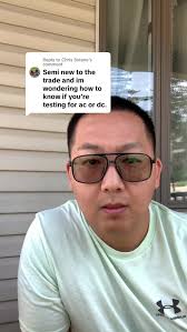 Replying to @Chris Solano Refer to OEM electrical schematic or most up to  date electrical prints for whether the curcuits are ac or dc voltage.