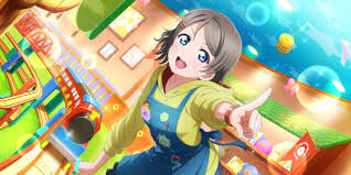 Ur Watanabe You The Train S Leaving Go Welcome To The World Of Toys Lista De Cartas All Stars Idol Anime Love Kingdom Hearts Anime Anime Crossover