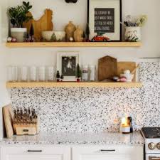 The true terrazzo aurora can be mistaken for a modern art collage w ith its w hite base and small,. What Is Terrazzo Helpful Guide In Understanding The Material