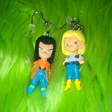 Despite being worn so casually, they have incredible properties, allowing two individuals to fuse or permitting the wearer to use the time rings. Jewelry Dragon Ball Z Android 18 Android 17 Earrings Poshmark