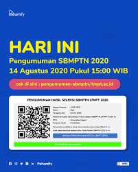 Minggu, 13 juni 2021 07:23 wib. Pahamify Belajarjadiseru Sur Twitter Hari H Pengumuman Hasil Sbmptn 2020 Hari Yang Ditunggu Tunggu Akhirnya Tiba Juga Udah Siap Buat Tahu Hasil Perjuangan Dan Kerja Keras Kamu Di Sbmptn 2020