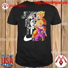 Nike cartoon shirt dragon ball z jacket nike air max orange dragon ball z clothing dragon ball z wearing jordan's dragon ball z goku logo blue nike shirt cool dragon ball z. Official Dragon Ball Z Goku And Gohan Kamehameha Nike Just Do It T Shirt Hoodie Sweatshirt And Long Sleeve