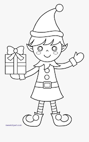 Year round north pole fun from. Christmas Black And White Clipart Elf Christmas Elf Clipart Black And White Free Transparent Clipart Clipartkey