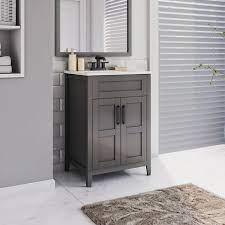 Add style and functionality to your bathroom with a bathroom vanity. Winston Porter Abubakkar Freestanding 24 Single Bathroom Vanity Set Reviews Wayfair