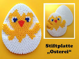 Spielwaren Kroll Hama Vorlage Stiftplatte Ei Bugelperlen Osterdeko Ostern Basteln Bugelperlen Bugelperlen Bugelperlen Vorlagen