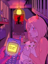 Chainsaw Man animated gif - Makima fucks Denji