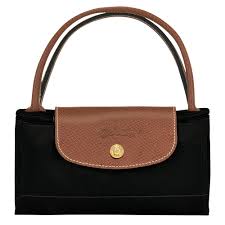 Petit sac longchamp en toile et cuir verni beige. Sac Porte Main S Le Pliage Original Noir Ebene L1621089001 Longchamp Fr
