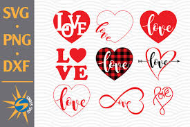 Love Heart Graphic By Svgstoreshop Creative Fabrica