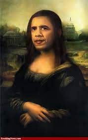 Barack Obamona Lisa Mona Lisa Mona Lisa Parody Mona