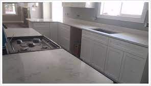 Carrara grigio quartz has a cozy white background and also soft gold clouds as well as blood vessels that stimulate a reasonable posh layout sure to garner attention. Carrara Grigio Msi Quartz Countertops Kitchen Countertops Quartz Countertops