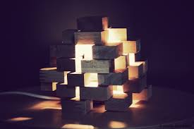 Diy Klotzchen Lampe Aus Holz
