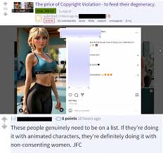 To feed their degeneracy, anti-AI folks sounding more and more like those  fanatical religious who whine about other people watching porn. What is  next? Telling people who generate AI porn they will