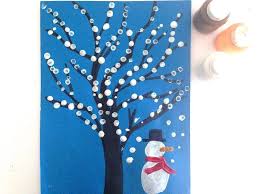 Decor Matin D Hiver Peinture Au Doigt Yoopala Diy Activitemanuelle Peinture Au Doigt Dessin De Noel Facile Activite Manuelle Hiver