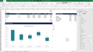 Building And Formatting A Football Field Chart In Excel Business Valuation Modeling Course