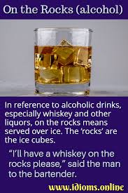 On The Rocks Idioms Online