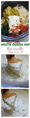 Easy Crockpot Queso Blanco Dip White Cheese Recipe With Video Recipe Recipes Queso Blanco Dip Food