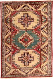Handmade Oriental Rugs Super Kazak Collection Wool On Cotton Hand Knotted Area Rug Washable 3 6 Quot X 5 In 2020 Rug Decor Handmade Oriental Rugs Rugs