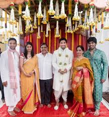 Allu Arjun Family Groom Wedding Dress Indian Wedding Indian Wedding Decorations