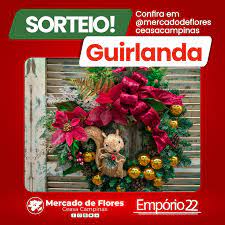 por aqui ja estamos em clima de natal e o sorteio da semana nao poderia ser diferente o box emporio22 mf v mercado de flores guirlanda ceasa campinas