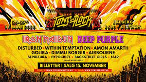 Tons of rock festival grounds. Deep Purple Within Temptation Airbourne Amon Amarth Hypocrisy Og 1349 Til Tons Of Rock 2020 Rockman