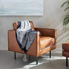 Axel Leather Armchair In 2021 Leather Armchair Leather Chair Armchair