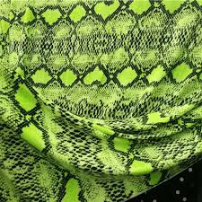 The teal/green snake) is a 1993 hong kong fantasy film made by tsui hark. Good Milk Silk Spandex Cotton Knitted Fabric 4 Way Stretch Sexy Green Snake Leopard Print Fabric Sewing Diy Pants Shirt Dress Fabric Aliexpress
