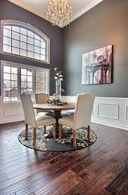 Formal Dining Room With Crystal Chandelier Dining Room Colors Living Room Dining Room Combo Dining Room Paint Colors