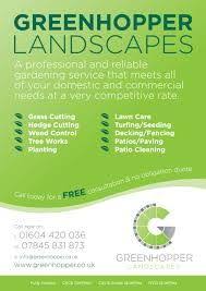 Image Result For Gardening Service Leaflet Garden Services Leaflet Service