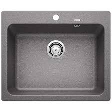 Blanco offers three types of kitchen sink material. Blanco Naya 6 Silgranit Kitchen Sink