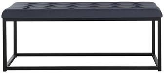 The bench is an addition to the bed, framing it with a similar style or providing a nice contrast in the room. Bedroom Benches Upholstered Bench Safavieh Com