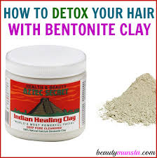 The benefits of bentonite clay are: How To Do A Bentonite Clay Hair Detox Beautymunsta Free Natural Beauty Hacks And More