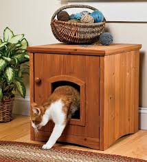 Wooden Cat Washroom Litter Box Cabinet Cat Accessories Wooden Cat Cat Litter Cabinet Litter Box Covers