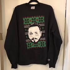 Maybe you would like to learn more about one of these? Champion Sweaters Champion Post Malone Ugly Christmas Sweatshirt Poshmark