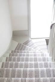 Roger oates' signature stripe flatweave runners are both practical and stylish. Gallery Inspiration Gallery Roger Oates Design Carpet Stairs Staircase Design Gray Stair Runner