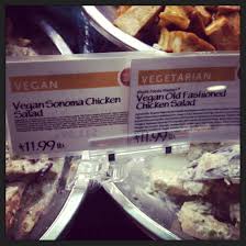Ground up and fine, large the cast of characters: Sonoma Chicken Salad Insufferablevegan