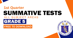 Greatist news examines and explains the trends and studies making headlines in fitness, health, and happiness. Summative Tests For Grade 5 1st Quarter All Subjects Deped Click