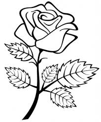 Next we have a wonderful featured above is a pretty coloring page of some petunia flowers! Rose Coloring Pages Print The Flower Queen Online