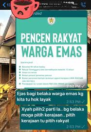 Pemerintah meluncurkan paket bantuan langsung non tunai (blnt), bagian dari program keluarga harapan (pkh) yang dikhususkan untuk perbaikan gizi keluarga miskin. Untung Rakyat Terengganu Pencen Bulanan Untuk Warga Emas Kitareporters Semua Boleh Jadi Reporter