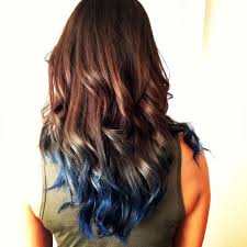 Ombre is a hair trend which has been dominating the fashion stakes for quite some time now. My Blue Ombre Hair Blueombre Ombre Haircolor Highlights Brown To Blue Ombre Hairstyle Blue Ombre Hair Brown Ombre Hair Dyed Hair Ombre