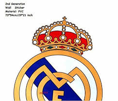 Real Madrid Logo Xxl Wall Stickers Soccer Art Decal Sports Flag Ronaldo Football Team Shield For More Information Soccer Art Sports Flags Real Madrid Logo