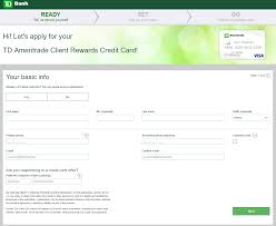 Td bank offers both unsecured and secured loan opportunities to borrowers with good credit or those trying to you can apply for an unsecured loan online, by phone or in person at a td bank branch. Www Tdbank Com Rewardscard Apply For Td Ameritrade Client Rewards Credit Card Credit Cards Login