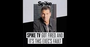 We're saying goodbye to spike by destroying his logo live on facebook. Spike Tv Is Mad As Hell About Being Rebranded As Paramount Network