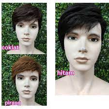Jual rambut palsu untuk pria botak. Jual Wig Rambut Palsu Pria Bob Bisa Cuci Catok Hitam Terbaru Juli 2021 Blibli