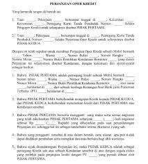 Perjanjian kredit oleh unit mikro mandiri bumiayu. Contoh Surat Perjanjian Kredit Kumpulan Contoh Surat Dan Soal Terlengkap