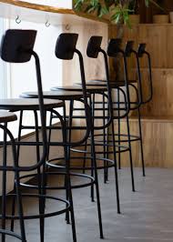 Baranova Pokorsky Creates Simple Plant Filled Interior For St Petersburg Coffee Shop Coffee Shop Tables Bar Restaurant Interior Interior
