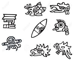 Aztec tribal eagle tattoo, create your own tattoo. Simbolos Mayas Grandes Ilustraciones Para Los Tatuajes Un Monton De Signos Y De Simbolos Incas Ilustraciones Vectoriales Clip Art Vectorizado Libre De Derechos Image 14613224